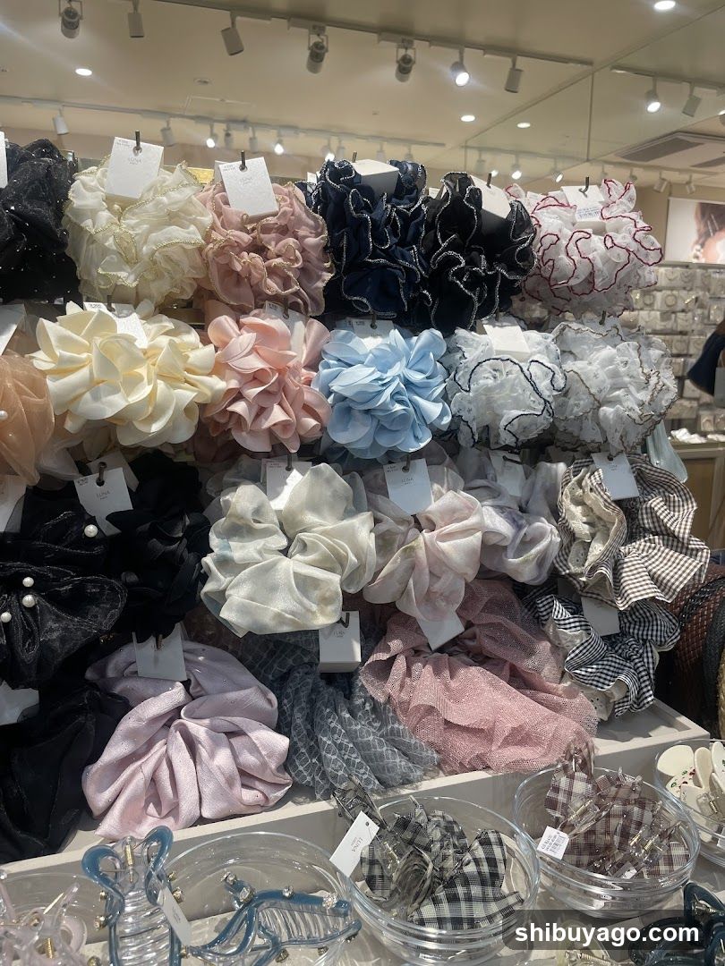 Hair Accessories Display