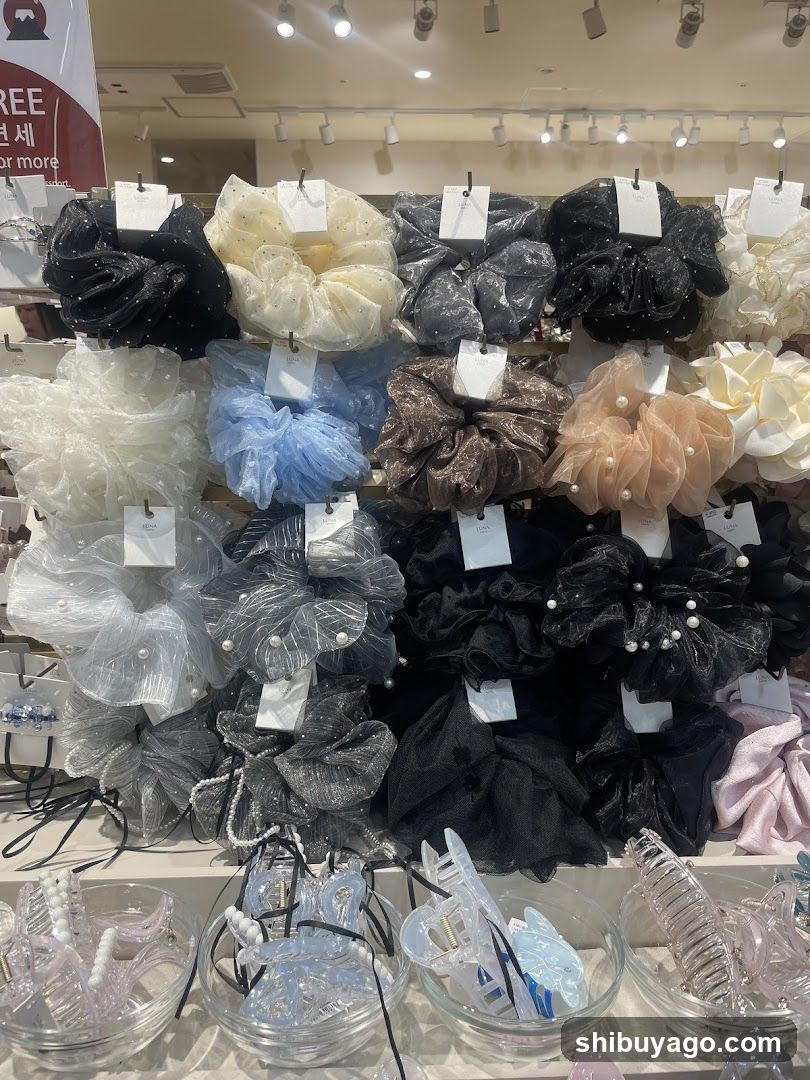 Hair Accessories Display