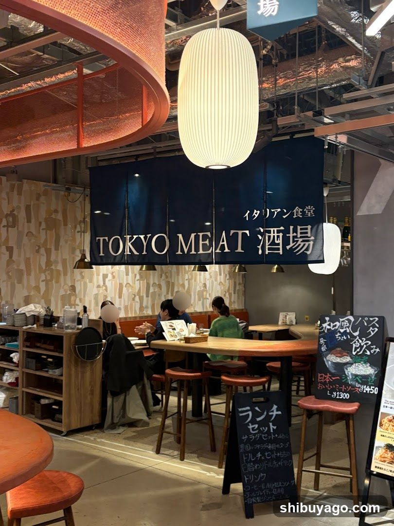 Tokyo Meat Restaurant Interior