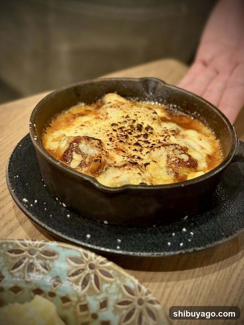 Baked Dish in Cast Iron Skillet