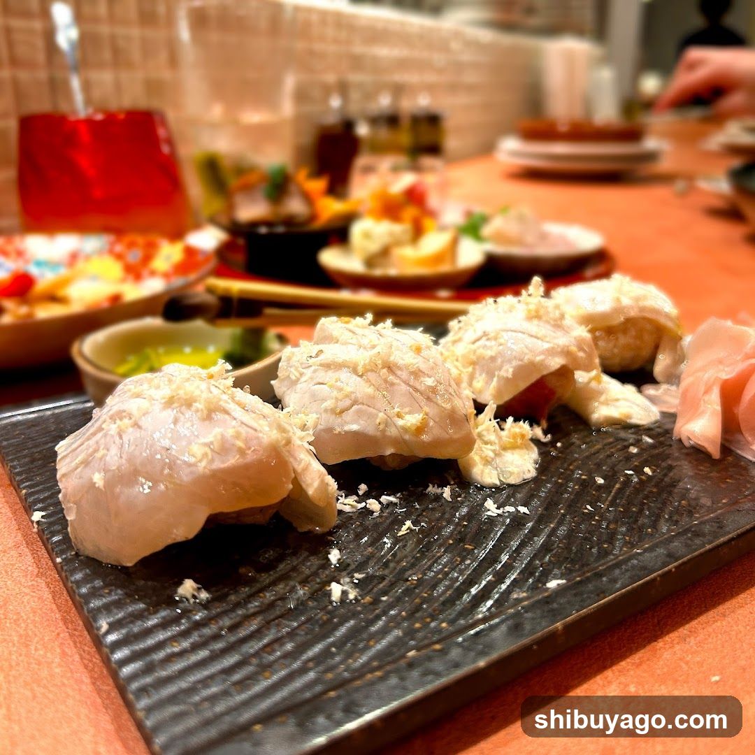 Sushi Platter with Ginger and Wasabi