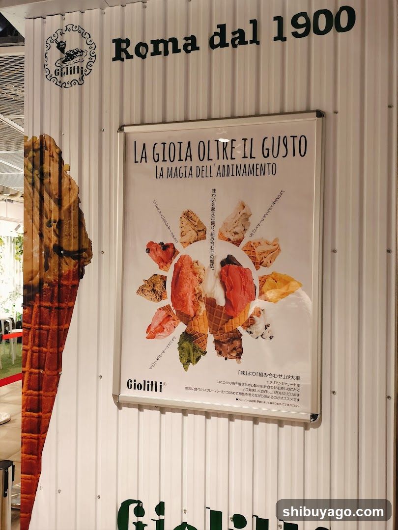Giolilli Ice Cream Advertisement
