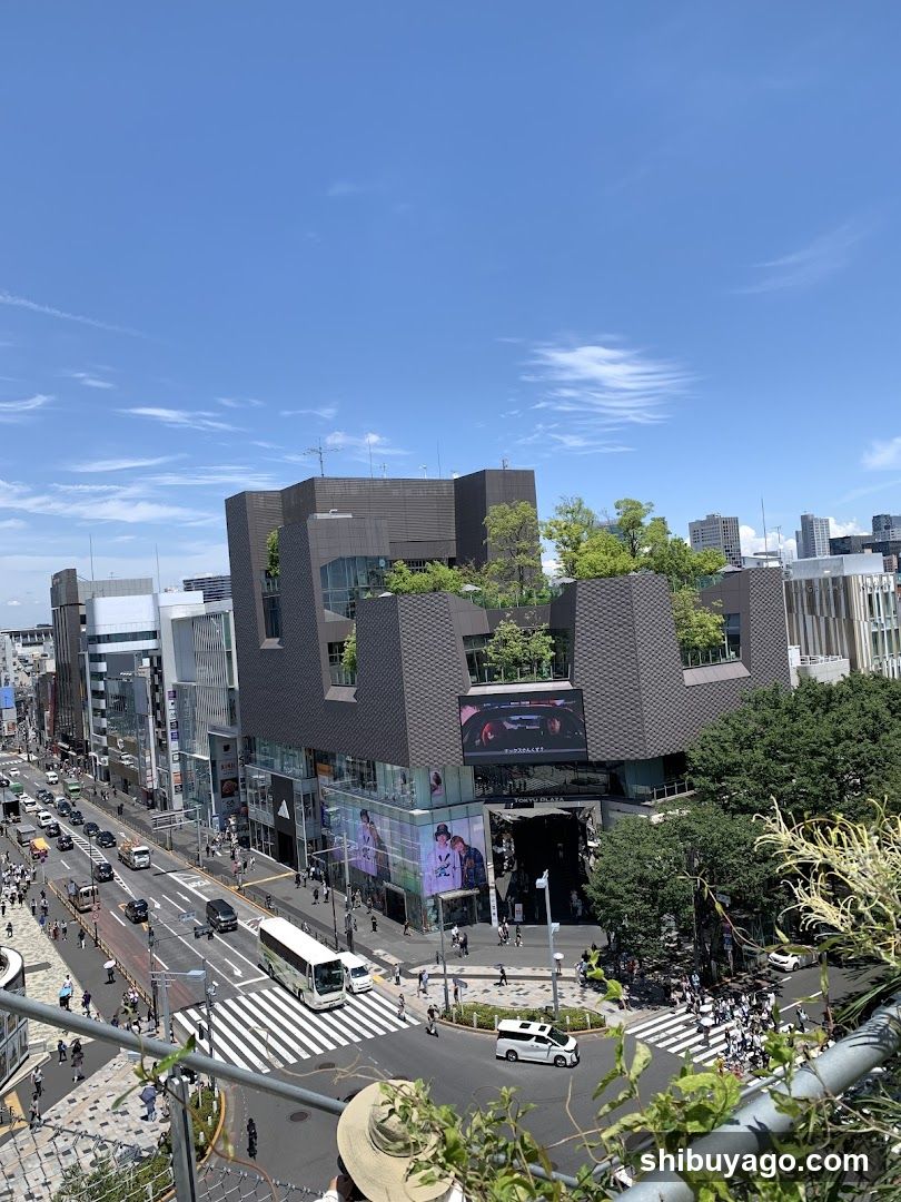 Urban Street Scene with Modern Architecture