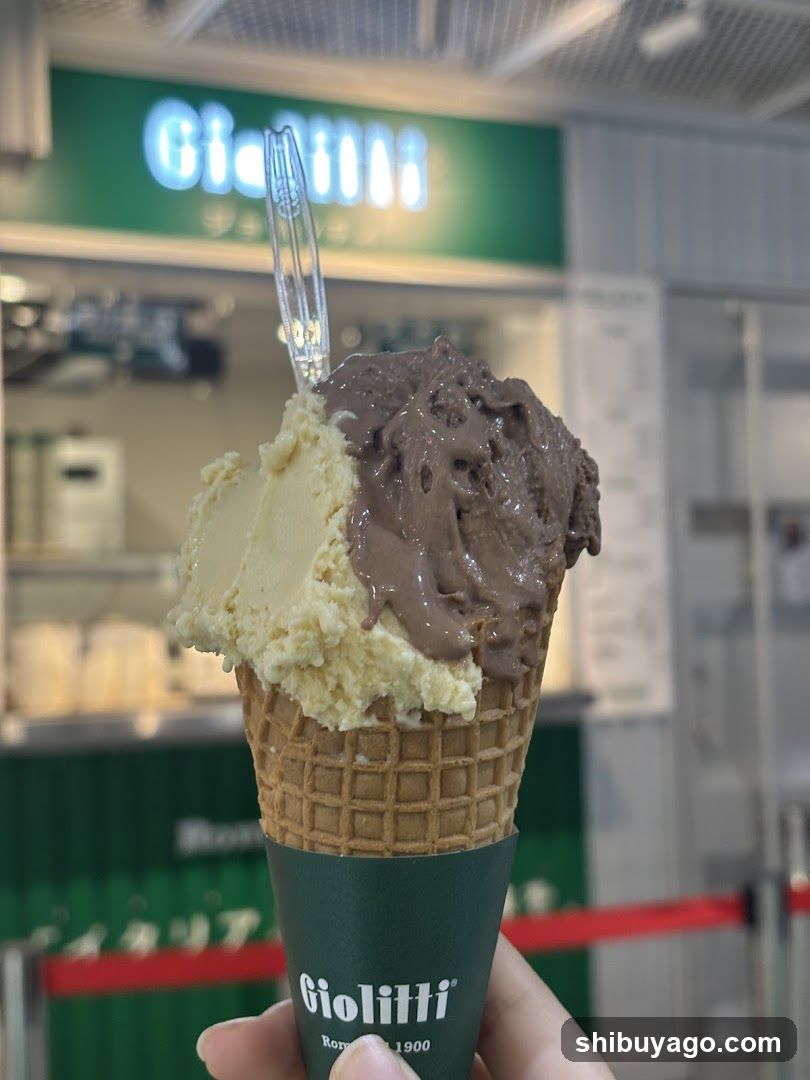 Giolitti Ice Cream Cone
