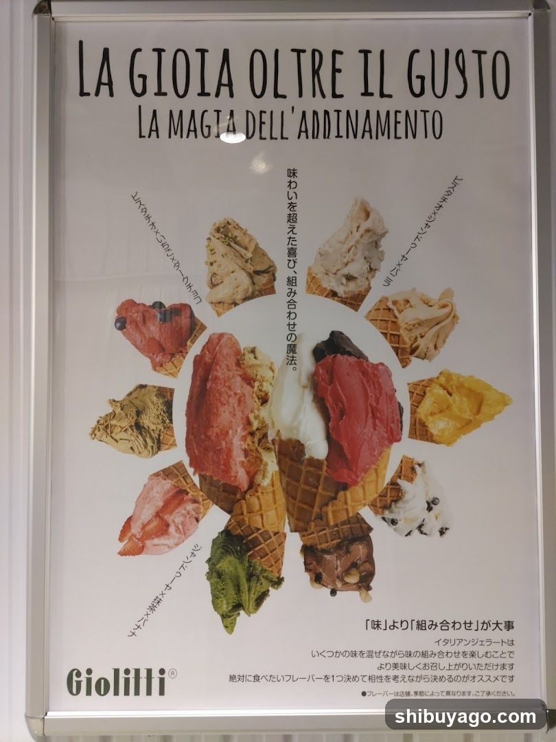 Giolilli Ice Cream Advertisement