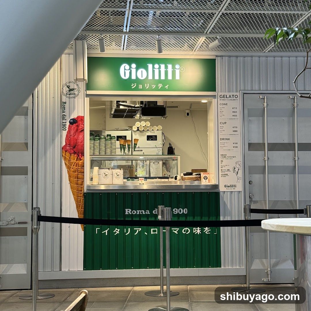 Giolitti Gelato Storefront