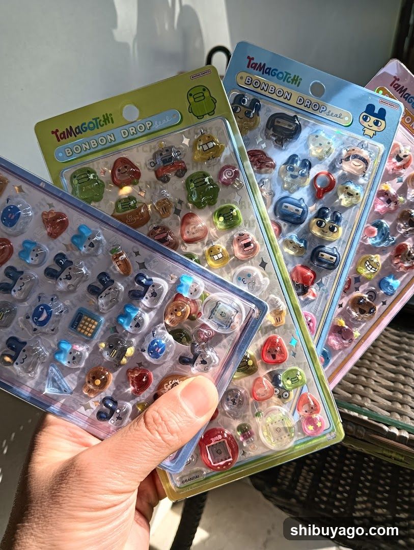 TaMagoTchi Bonbon Drop Stickers