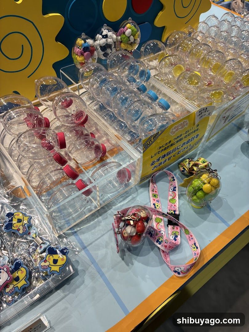 Gachapon Machine Display