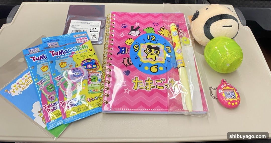 Tamagotchi Merchandise Display