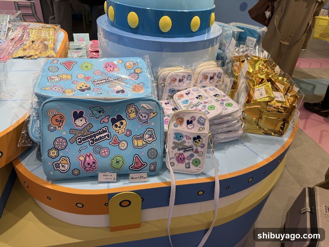 Tsumutsumi Factory Merchandise Display