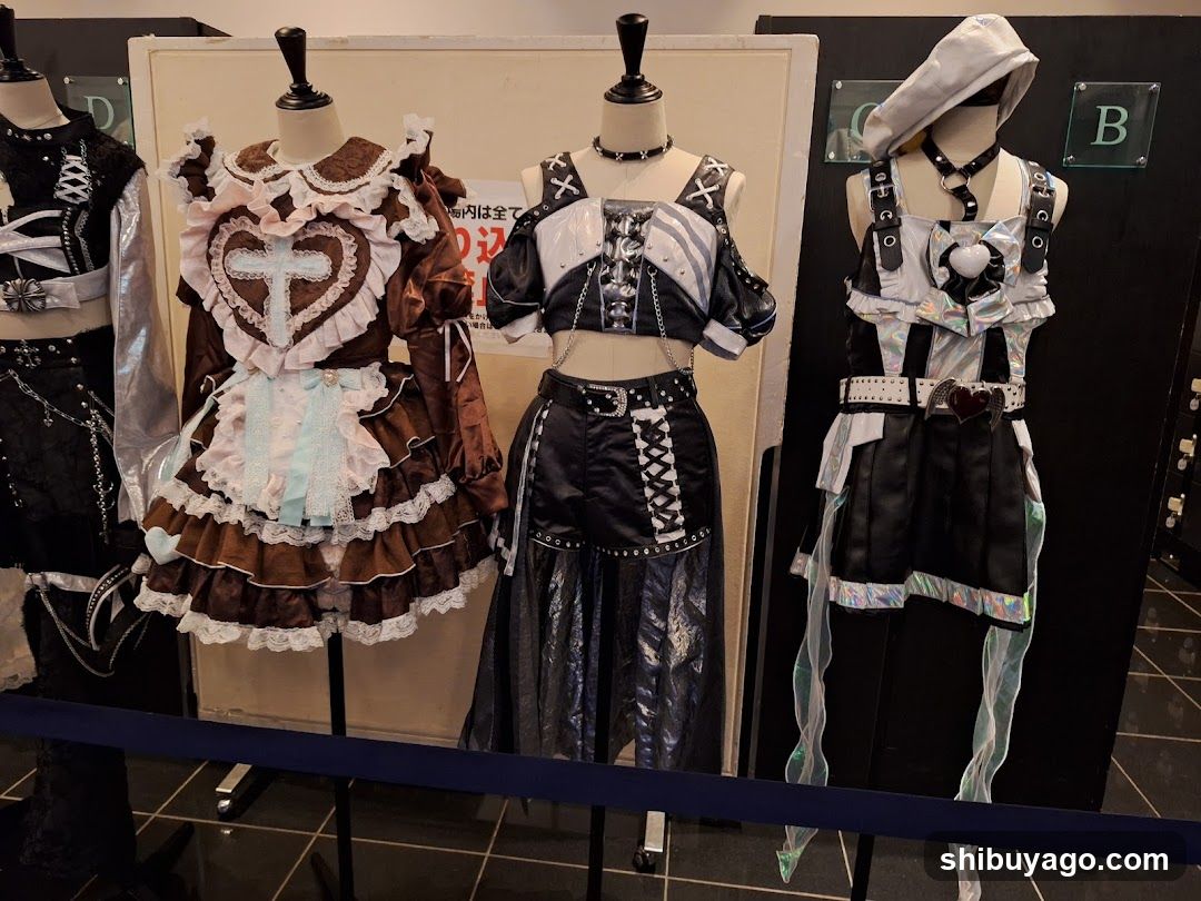 Cosplay Outfit Display