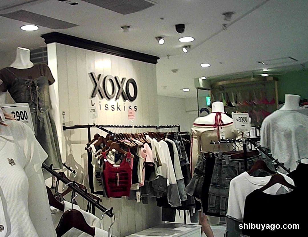 XOXO Lisskiss Store Interior