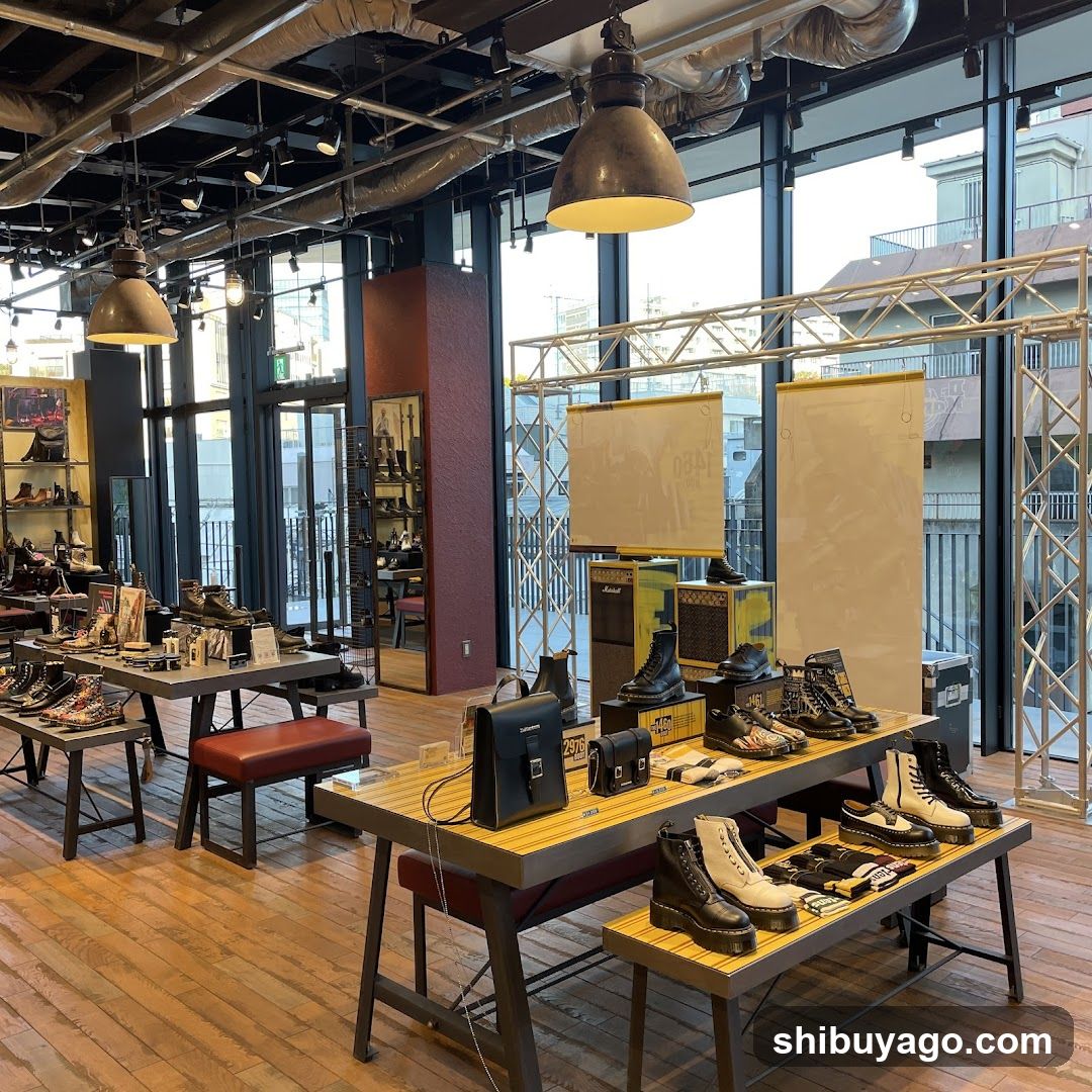 Shoe Store Interior Display