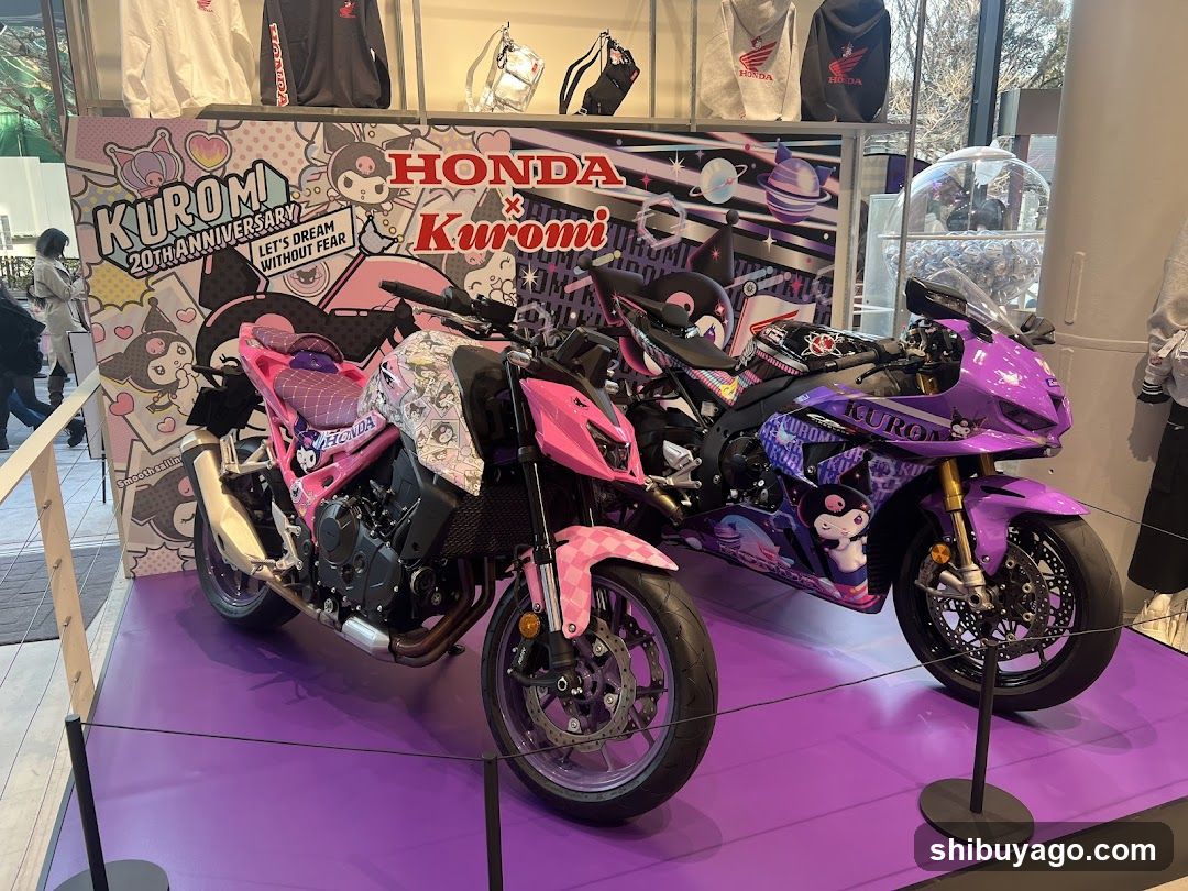 Honda x Kuromi 20th Anniversary Display