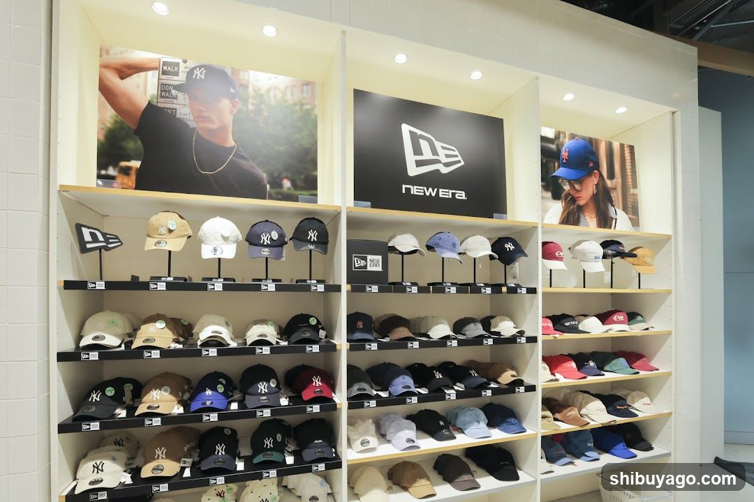 New Era Hat Display