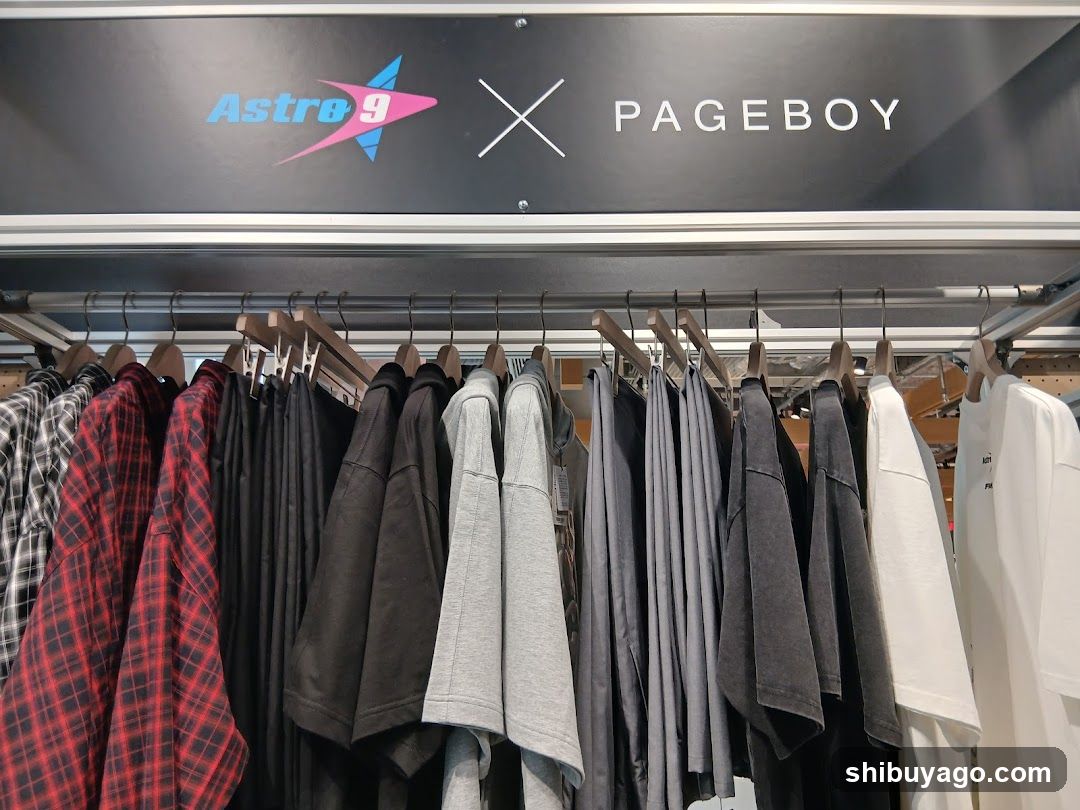 Astore9 x Pageboy Clothing Display