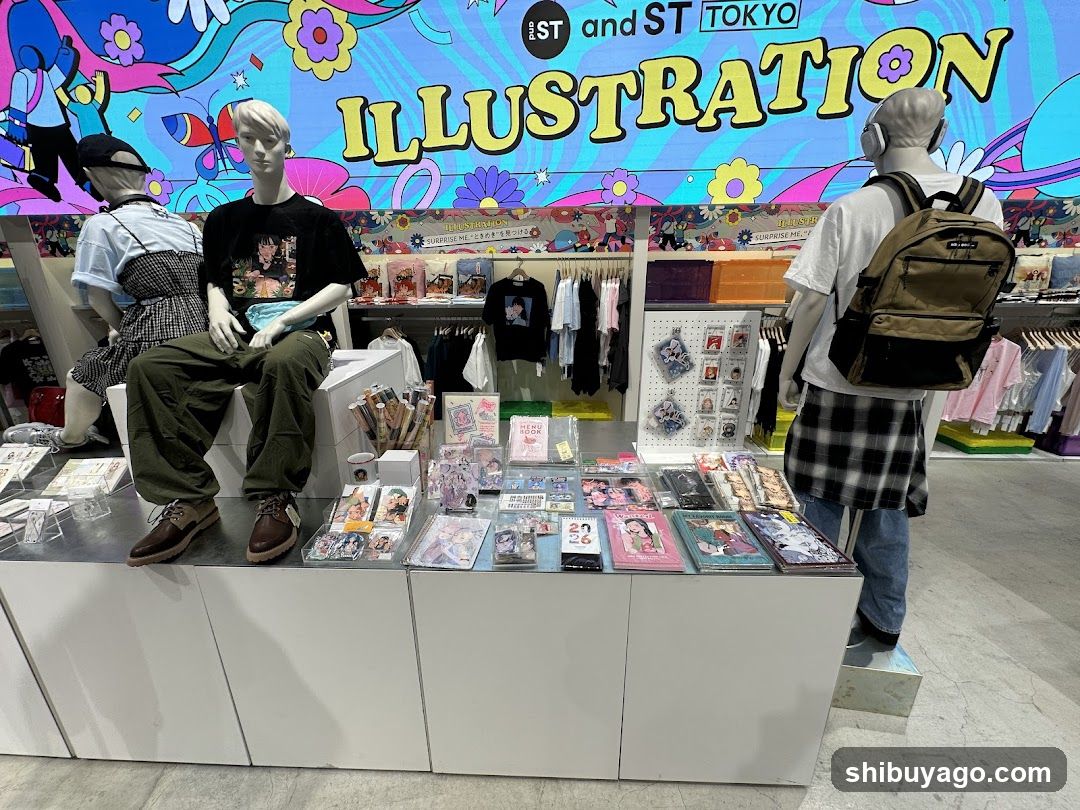 Illustration Store Display