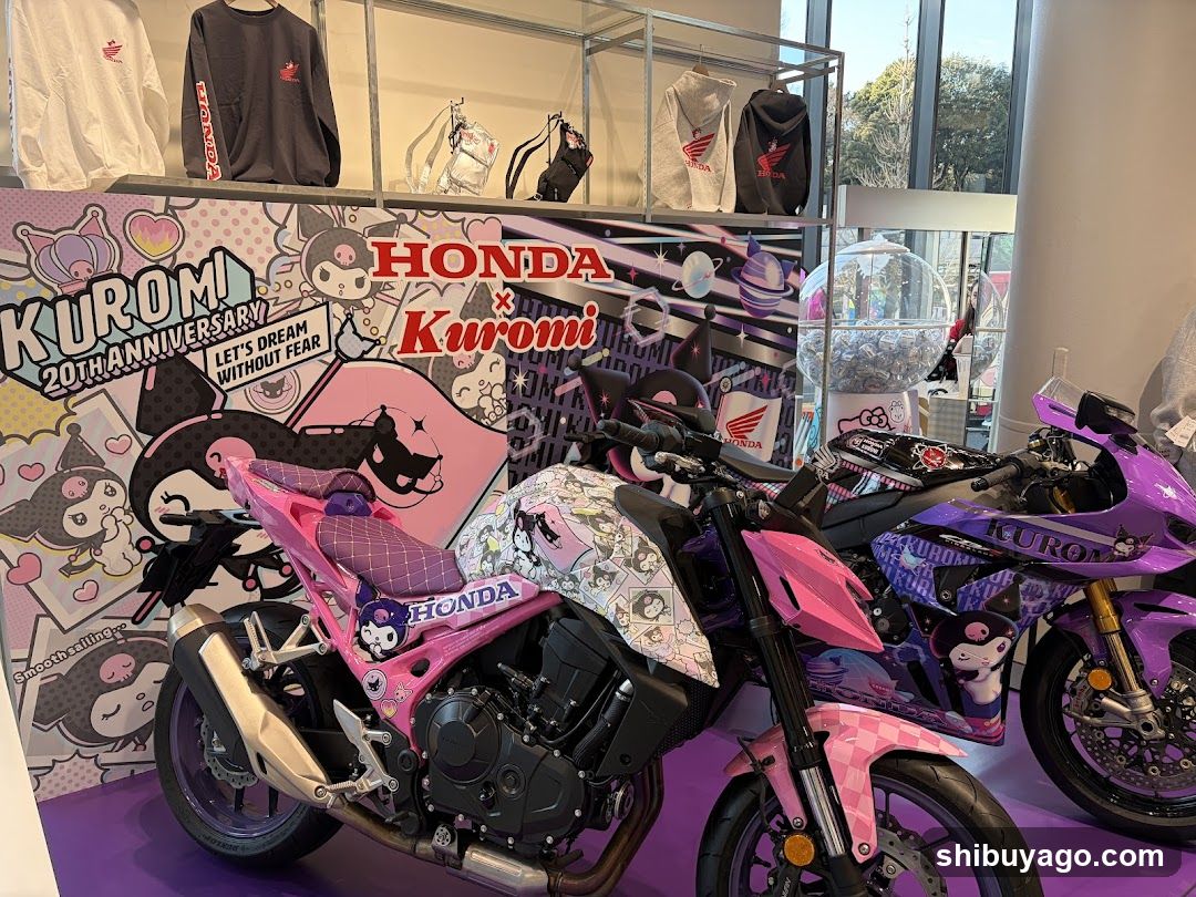 Honda Kuromi Collaboration Display