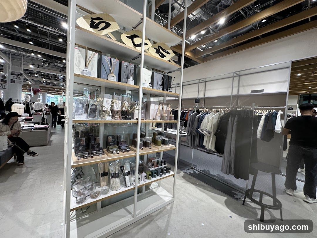 Interior of a modern retail store