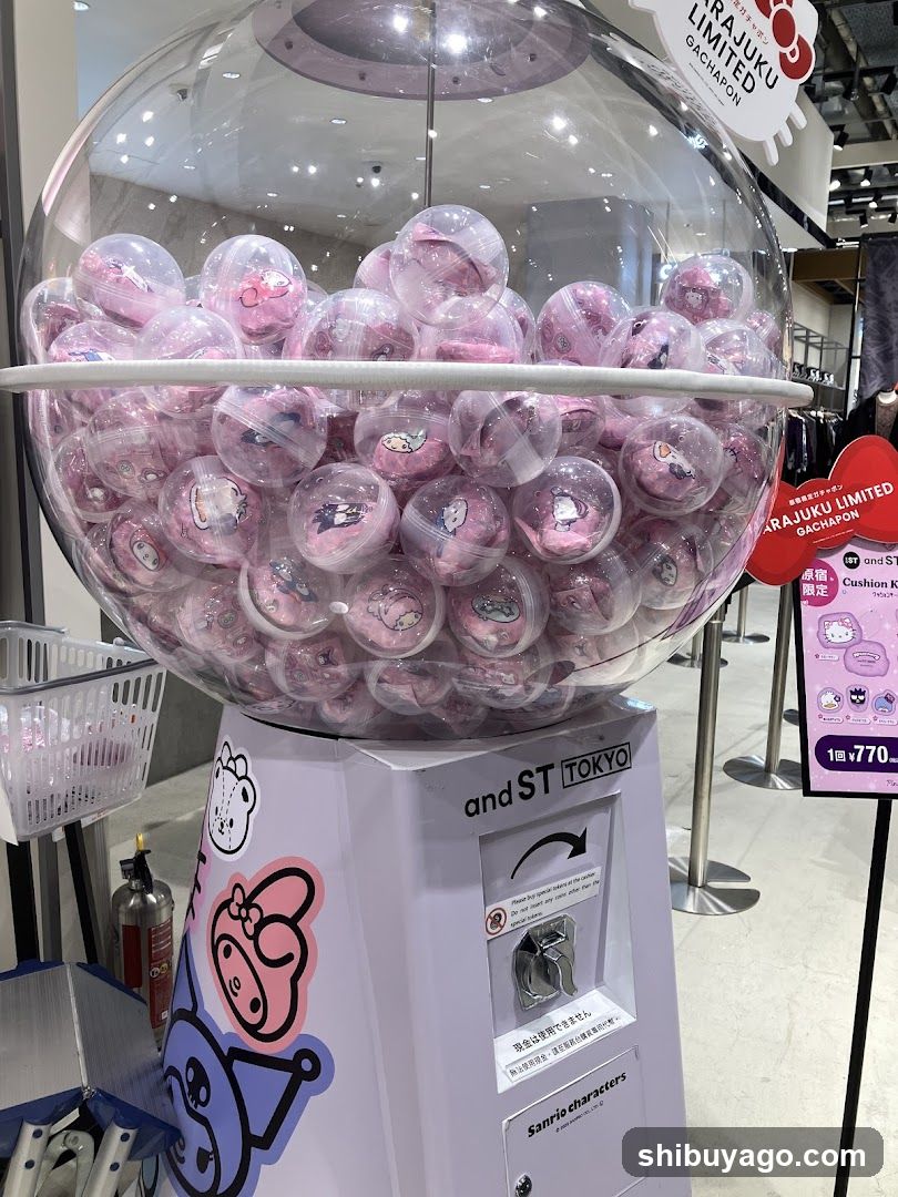 Sanrio Character Gachapon Machine