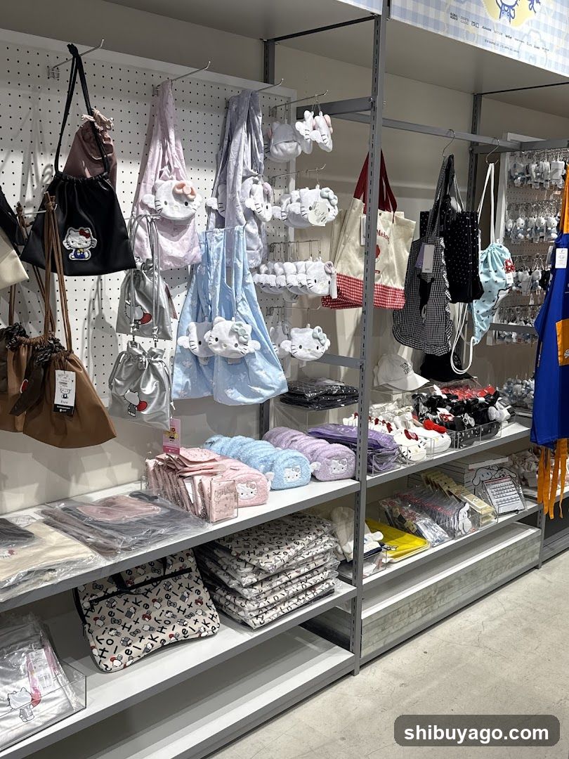 Hello Kitty Merchandise Display
