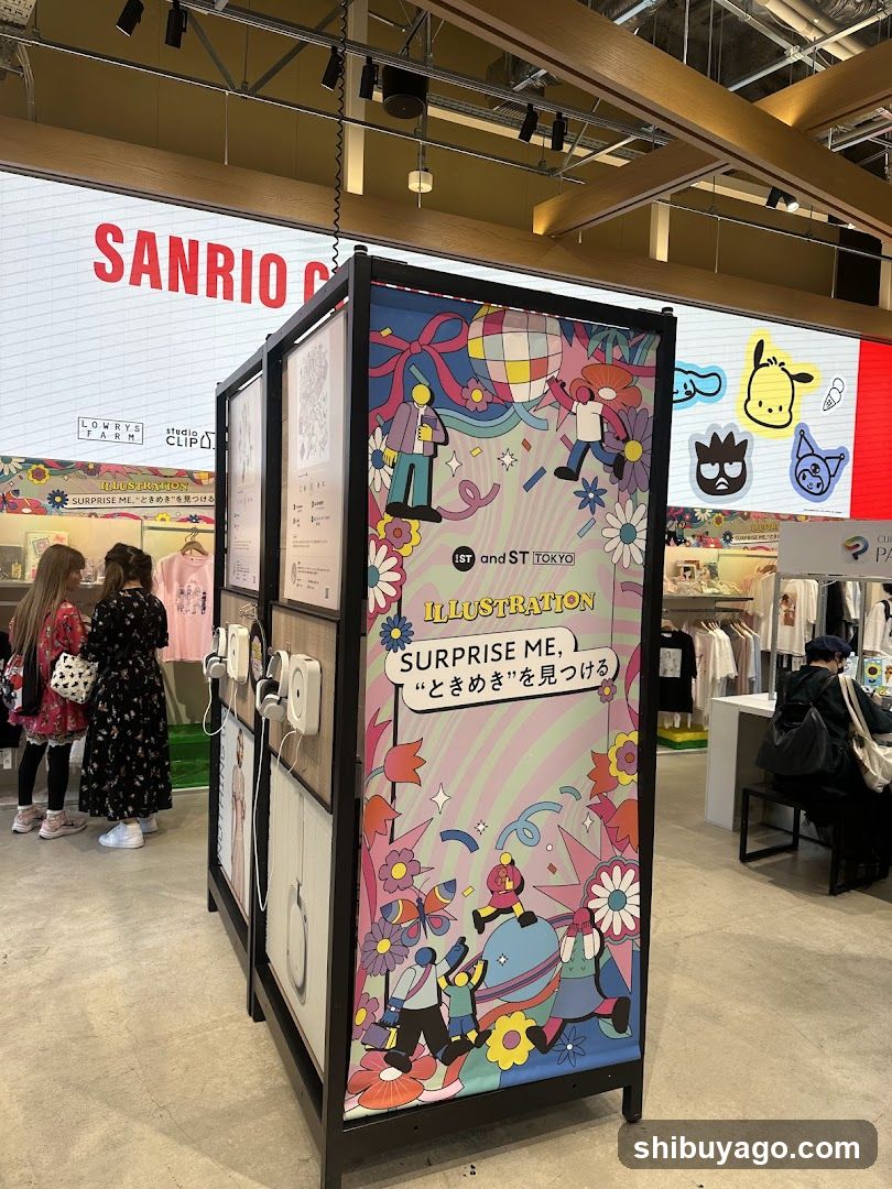 Sanrio Store Interior Display