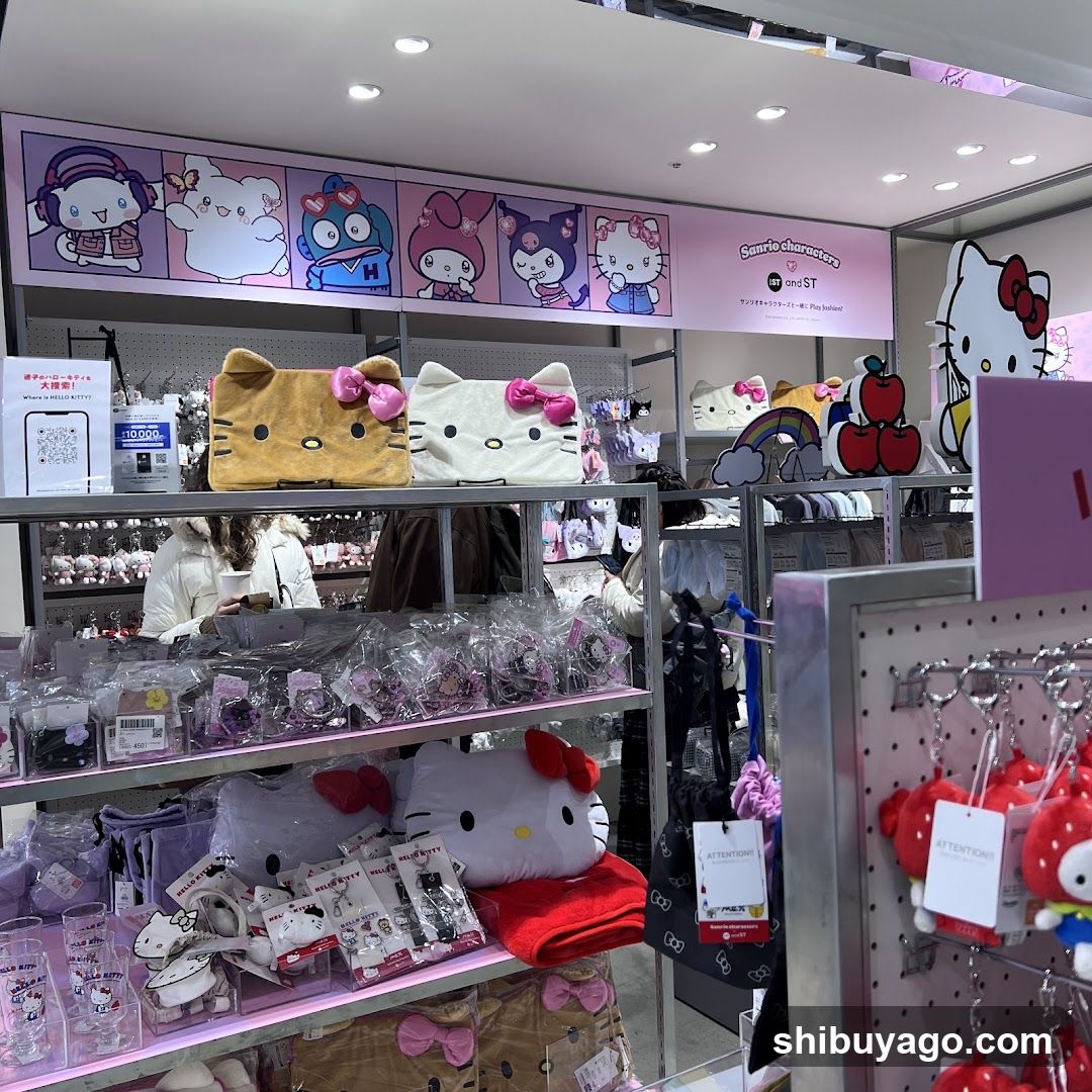 Hello Kitty Store Interior