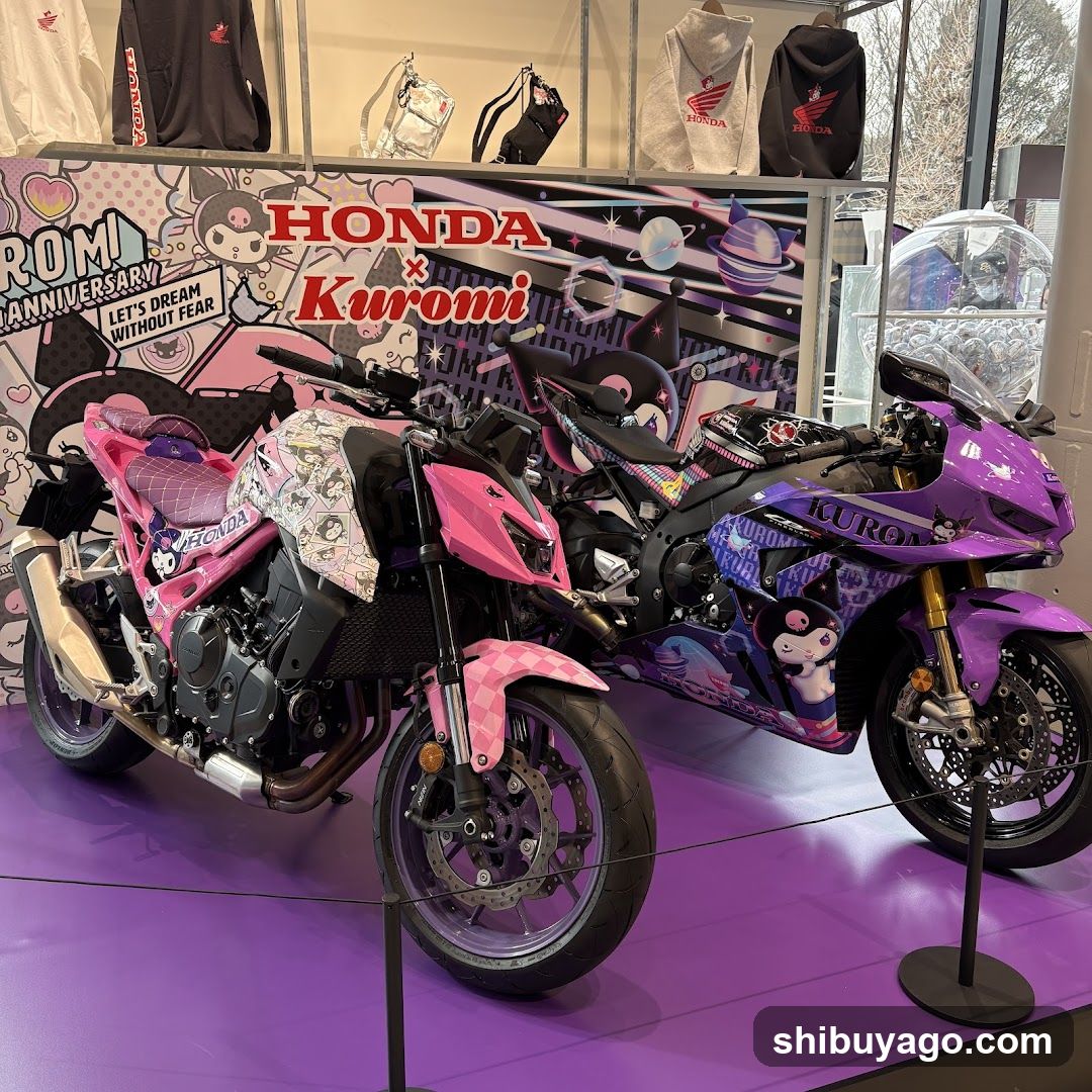 Honda Kuromi Collaboration Display