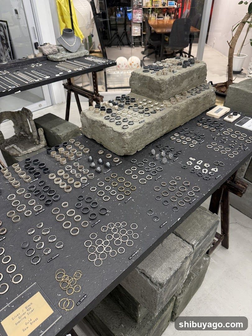 Jewelry Display Table