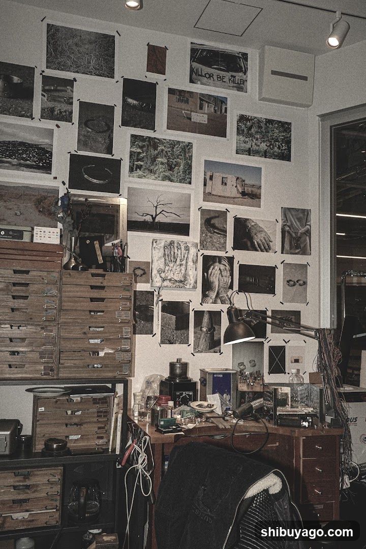 Artist Studio Wall Display