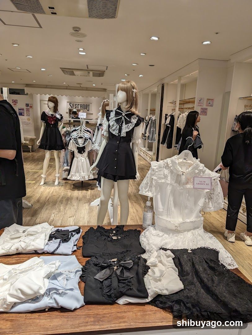 Lolita Fashion Store Interior Display