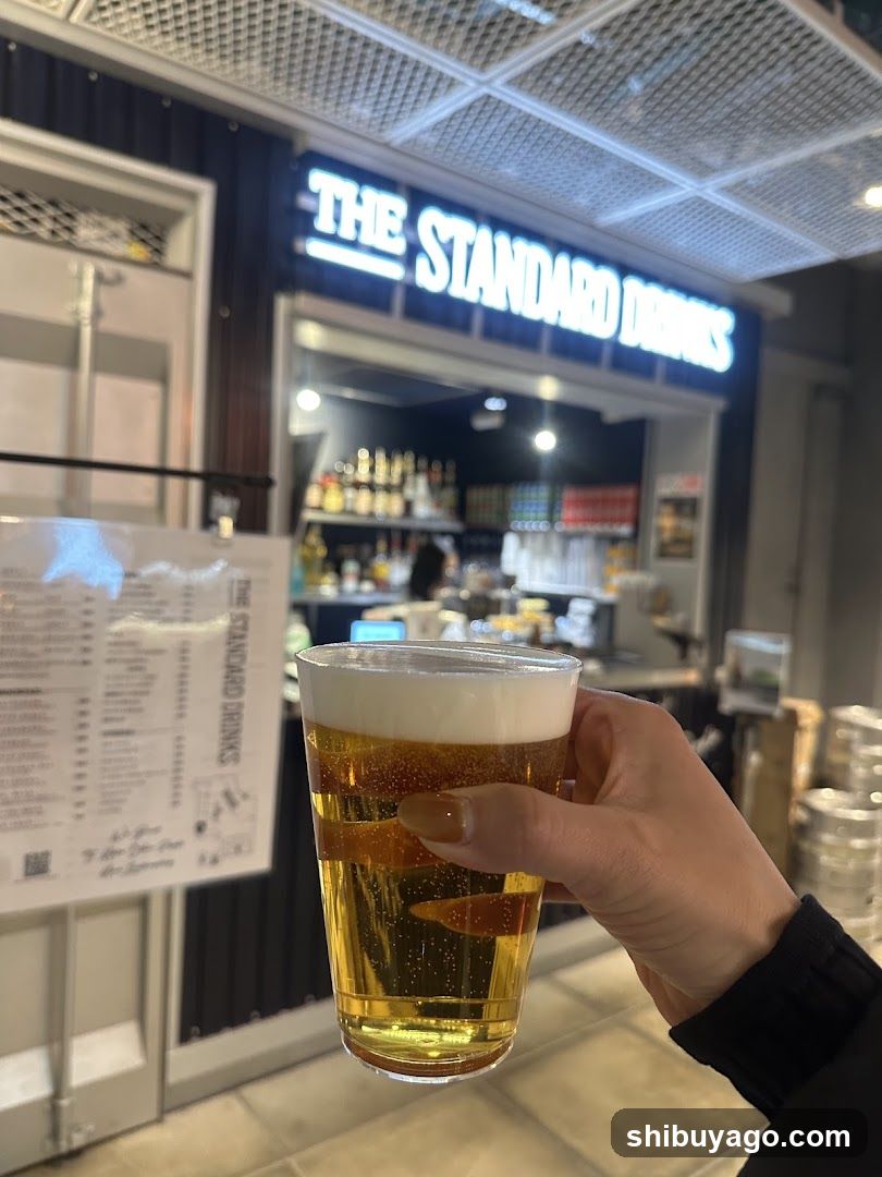 Beer at The Standard Drinks