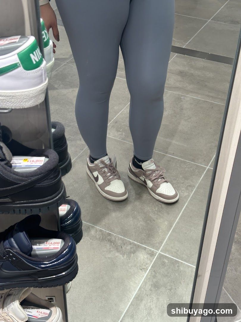 Shoe Store Interior Reflection