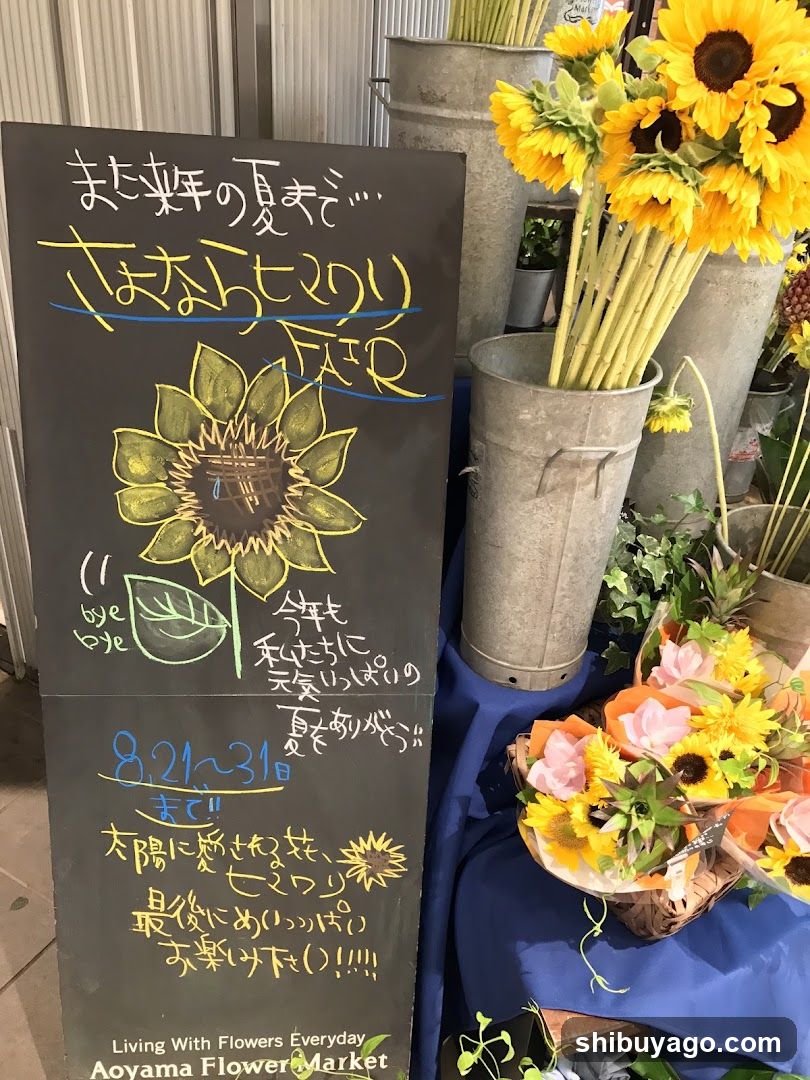 Sunflower Fair Signboard