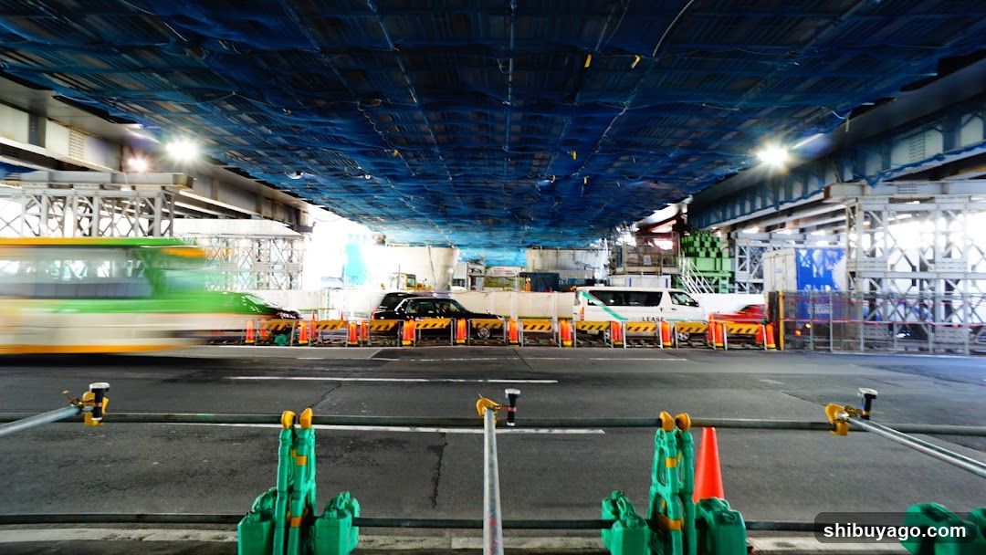 Taxi stand Shibuya Station East Entrance