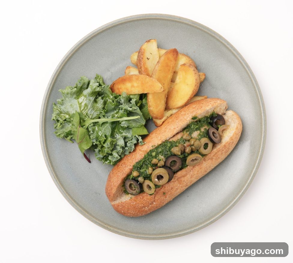 Pesto Sandwich with Potatoes and Kale