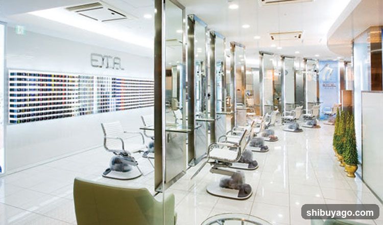 Interior of a modern salon or beauty shop