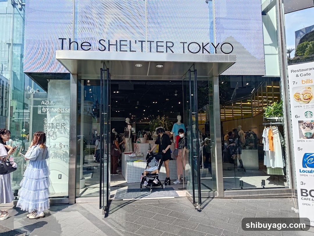 The SHELTER TOKYO Entrance