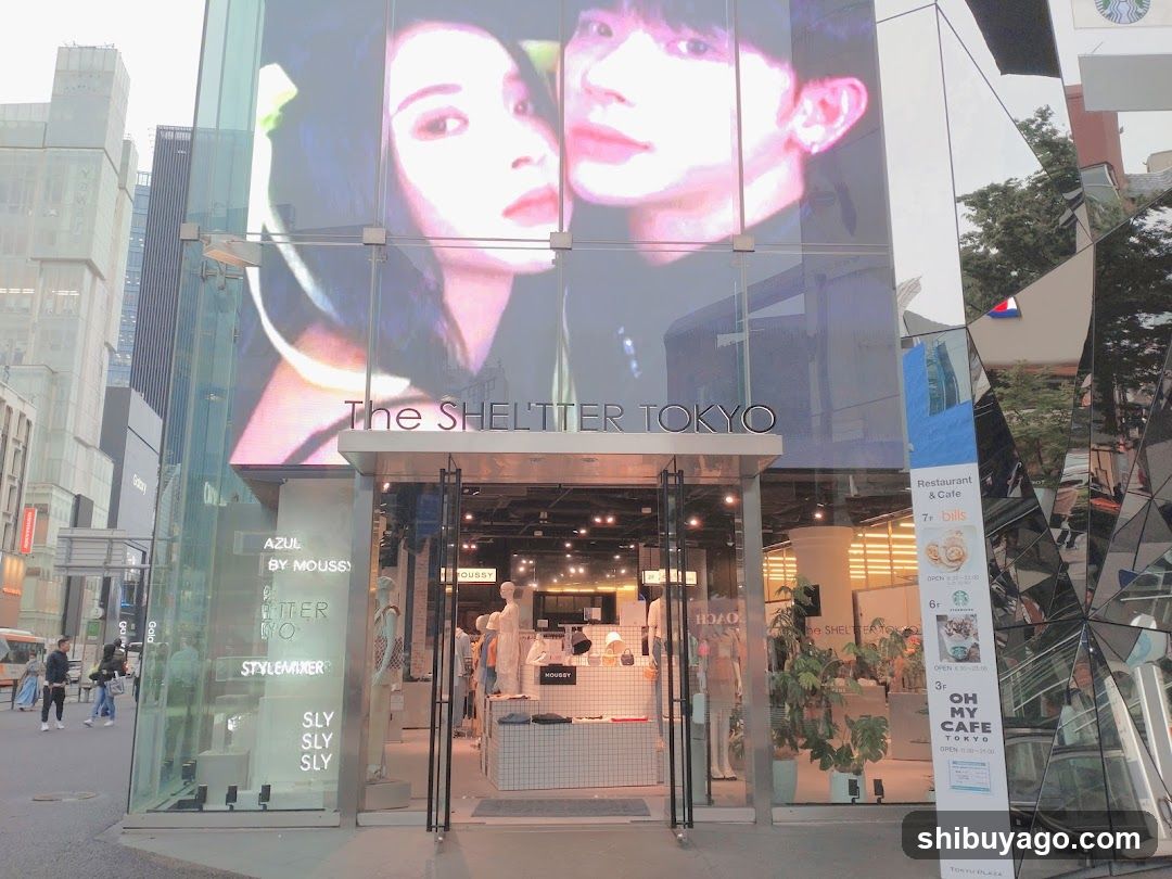 The Shelter Tokyo Storefront