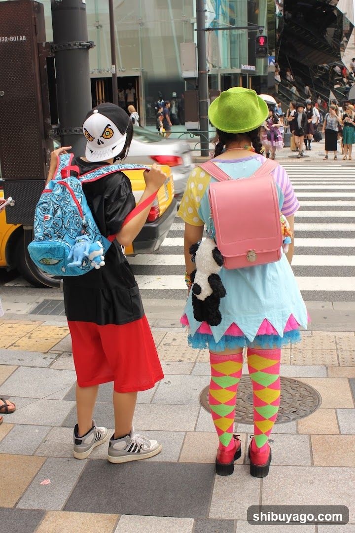 Costumed Children at Crosswalk