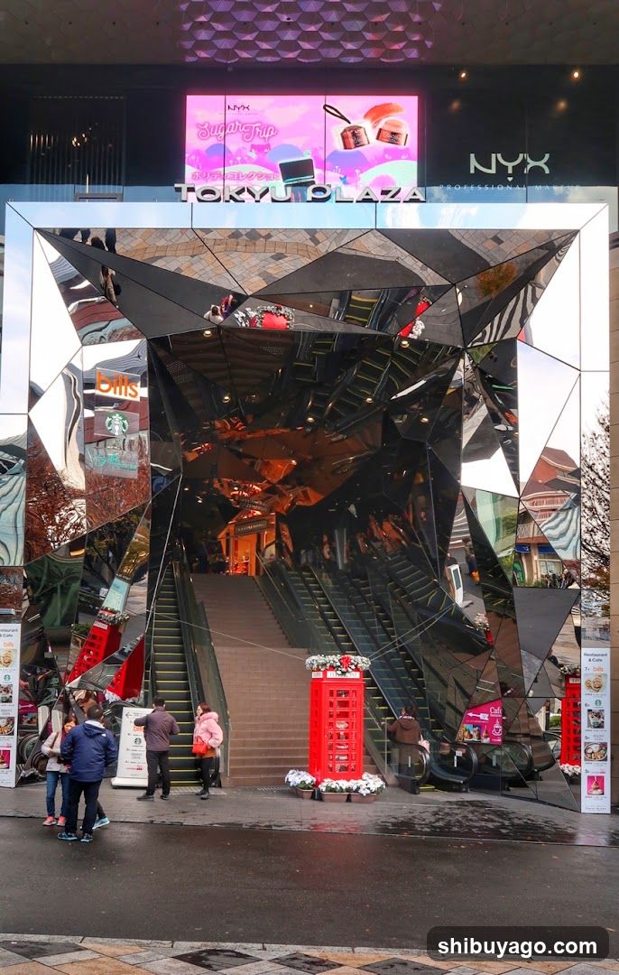 Tokyu Plaza Exterior Entrance