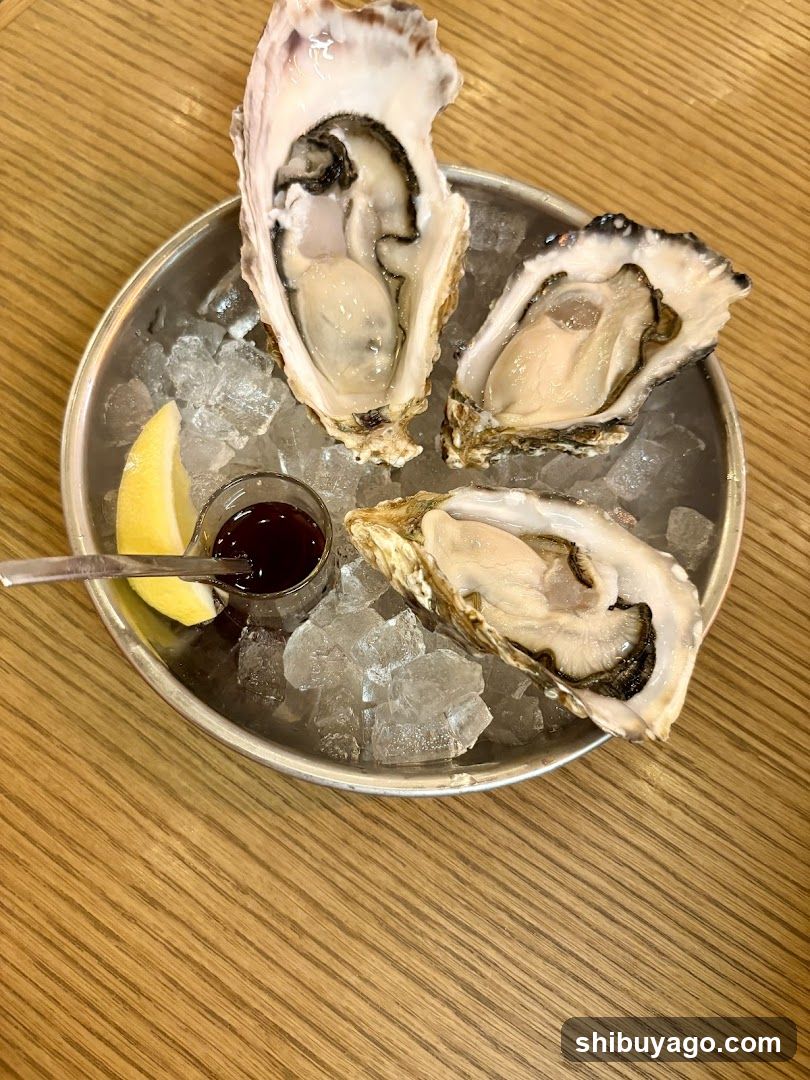 Oysters on Ice