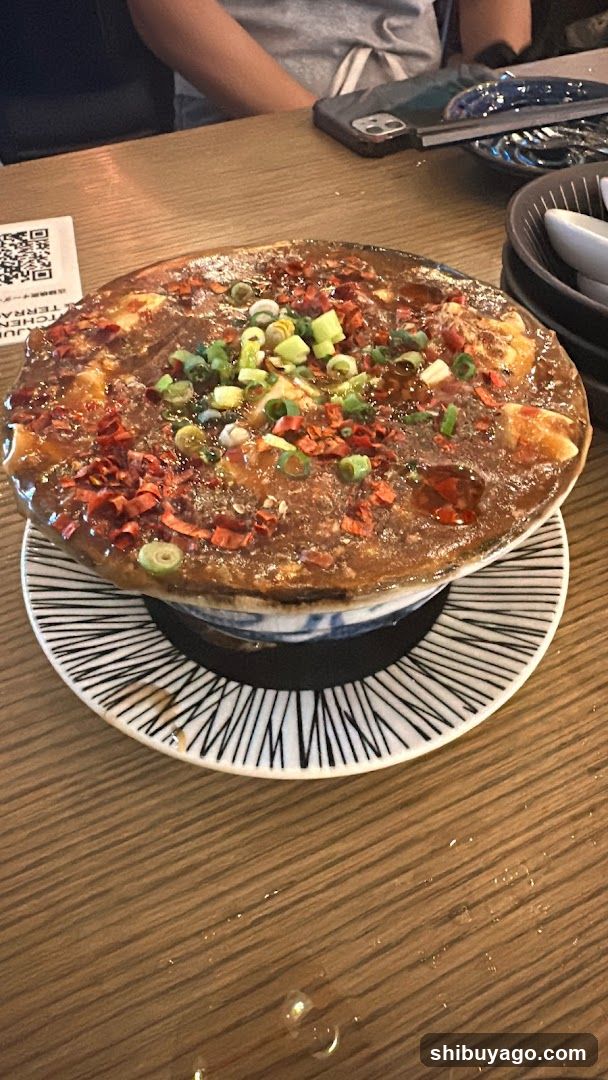 Spicy Dish with Green Onions