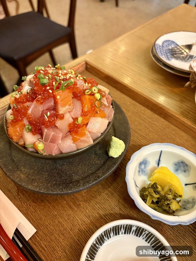 Sashimi Bowl with Caviar