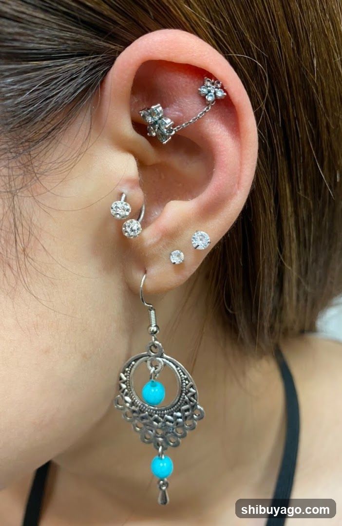 Earring Close-up