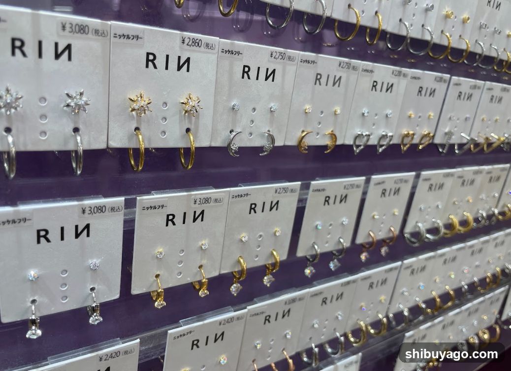 Earring Display Rack