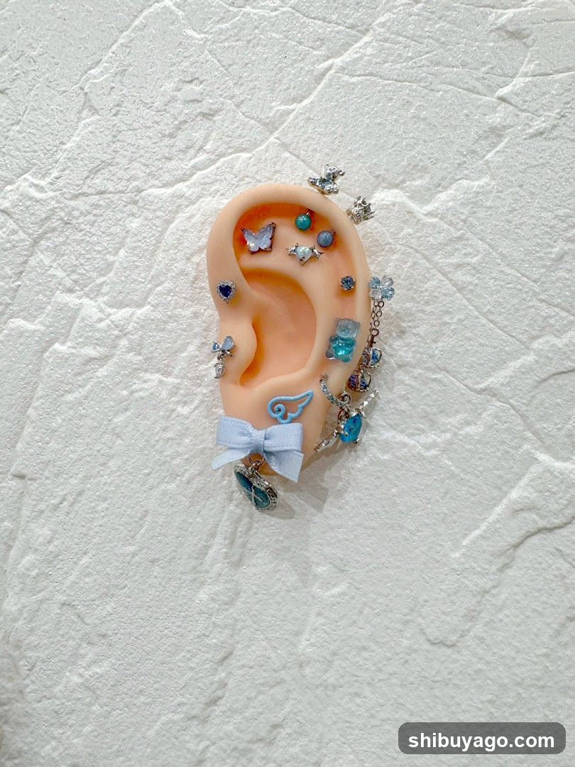 Ear Studs Display