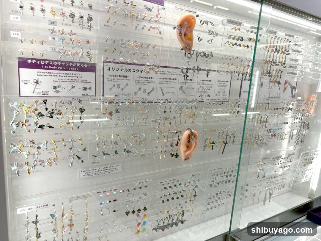 Earring Display Wall