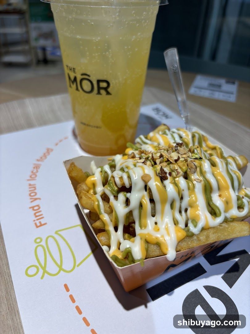 Loaded Fries and Drink