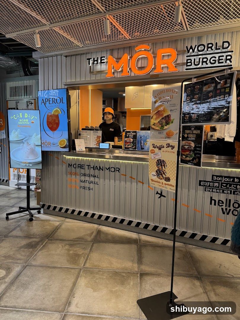 THE MOR WORLD BURGER